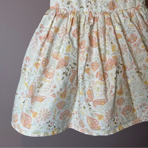 Prairie by Rachel Ashwell Dress Floral Butterfly 2T - Picture 4 of 11